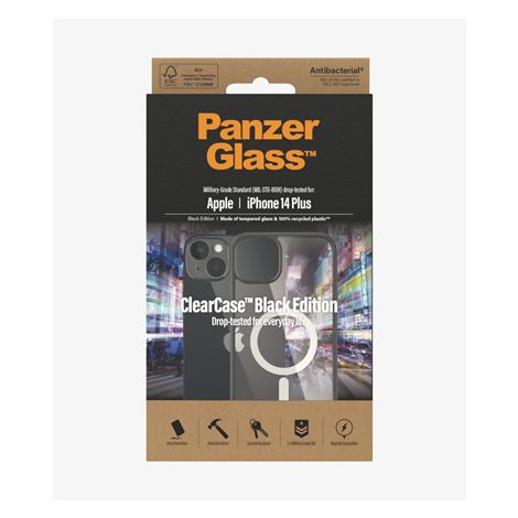 PanzerGlass | Back cover for mobile phone | Apple iPhone 14 Plus | Black | Transparent - 2